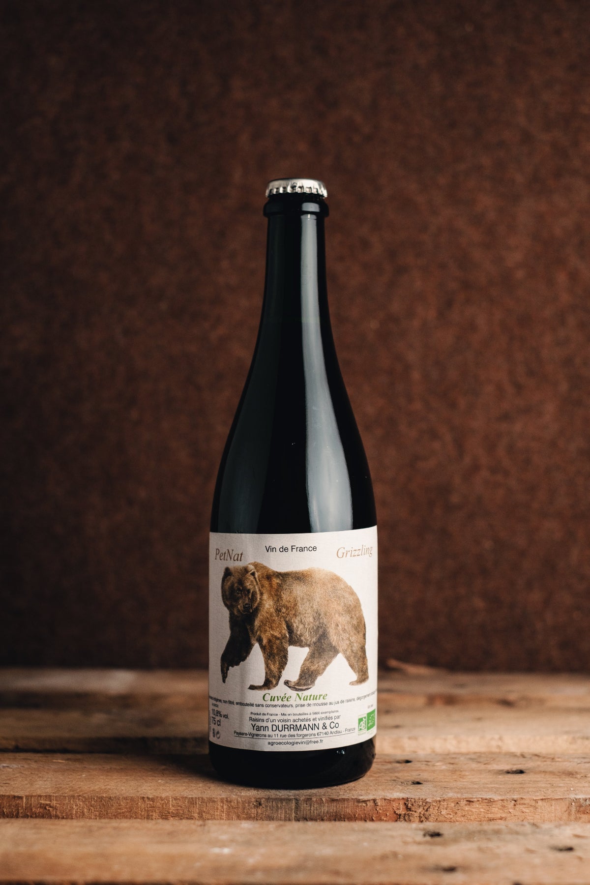 Yann Durrmann Pet Nat "Grizzling" 2023